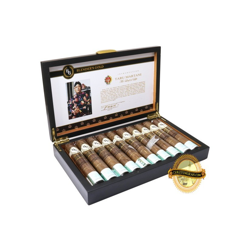 TARU MARTANI SUPER PREMIUM BLENDERS GOLD ROBUSTO BOX OF 10