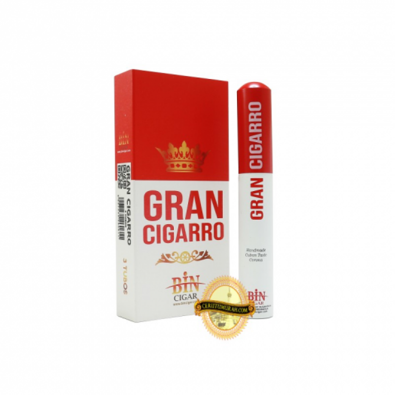 GRAN CIGARRO TUBOS CORONA GORDA PACK ISI 3
