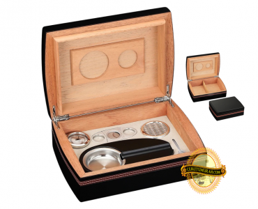 THE GENTLEMENT GIFT SET HUMIDOR