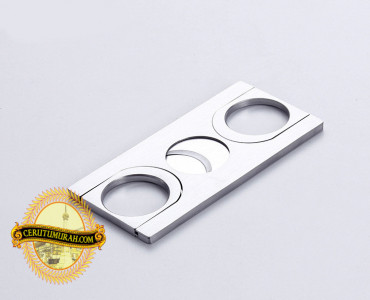 THE BOX STAINLESS STEEL CIGAR CUTTER
